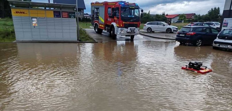 Burze dały się we znaki. Sporo interwencji straży w pow. kartuskim