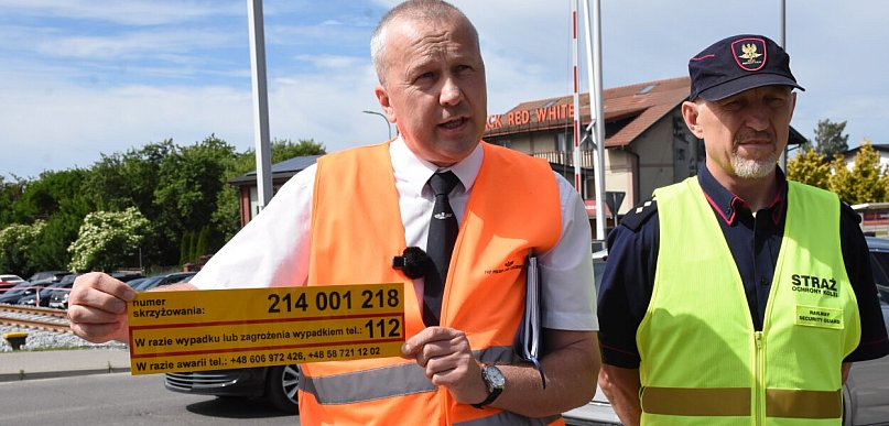 Kartuzy. PKP PLK o bezpieczeństwie na przejazdach kolejowych