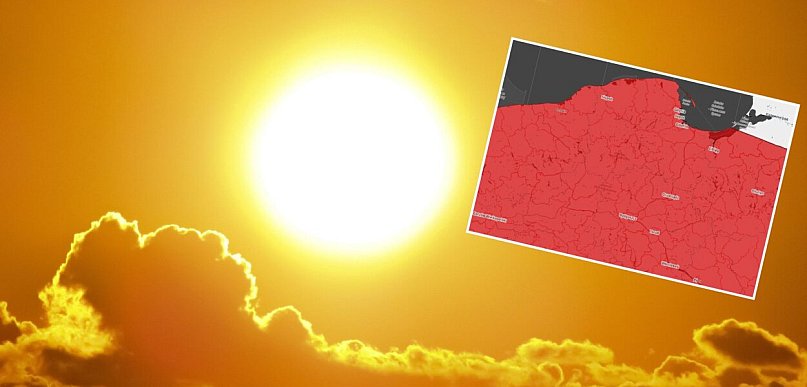 Fala ekstremalnych upałów nadciąga nad Kaszuby. IMGW podnosi alarm