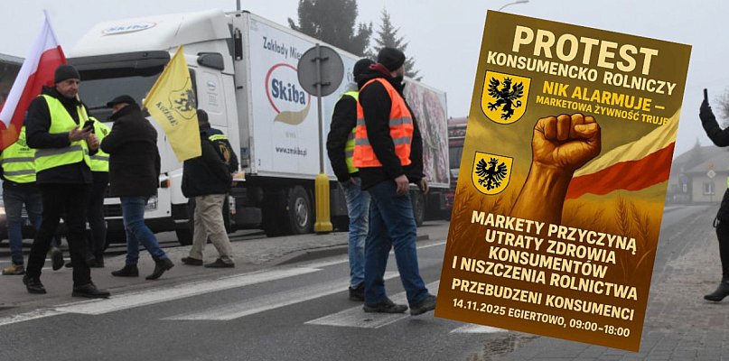 Egiertowo. W piątek akcja protestacyjna na drodze krajowej nr 20 - 73742