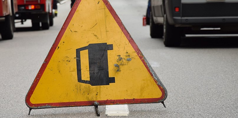 Żukowo. Zderzenie ciężarówki z betoniarką. Jedna osoba ranna - 73841