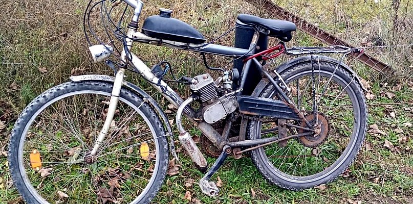 Małkowo. Zbudował sobie pojazd i ruszył w drogę. To był błąd - 75189