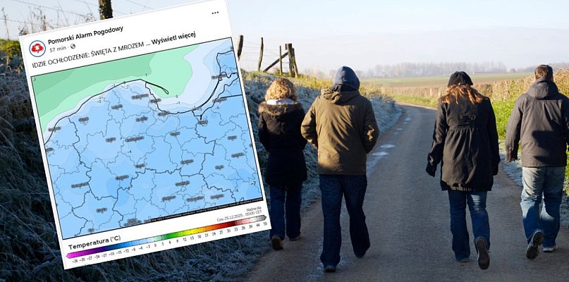 Zapowiadają się mroźne święta. Ale pogoda będzie sprzyjać spacerom - 75495