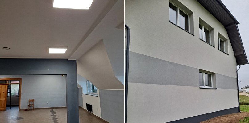 Zakończono modernizację energetyczną remizy OSP w Kłosowie - 75595