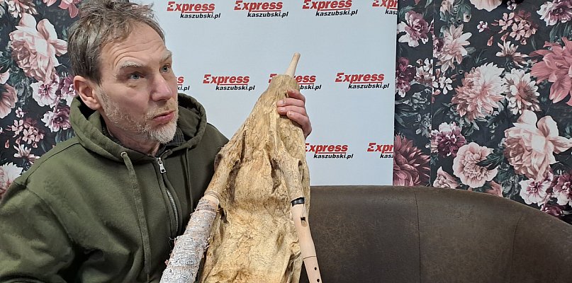 Chmielno. To pierwszy taki instrument na Kaszubach. Odtworzony z rysunku