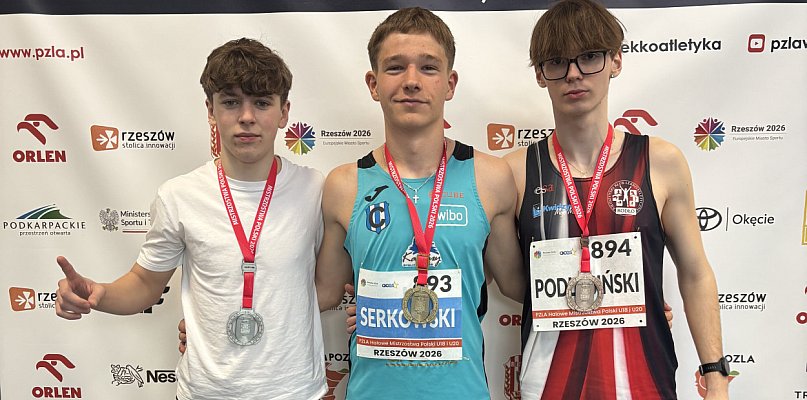 Lekkoatletyka. Samuel Serkowski Mistrzem Polski Juniorów Młodszych