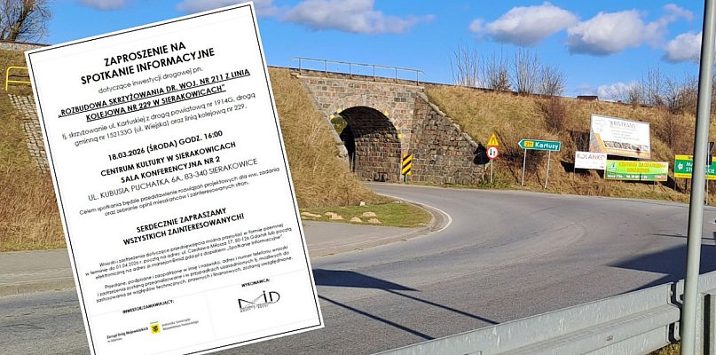 Sierakowice. Projektanci przedstawią szczegóły dot. przebudowy skrzyżowania