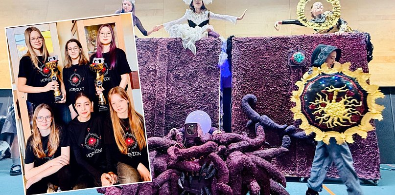 Kreatywność bez granic. Kolejny sukces uczennic z Sierakowic w Odysei Umysłu