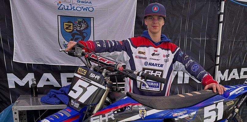 Dawid Zaremba z Żukowa w elicie europejskiego motocrossu