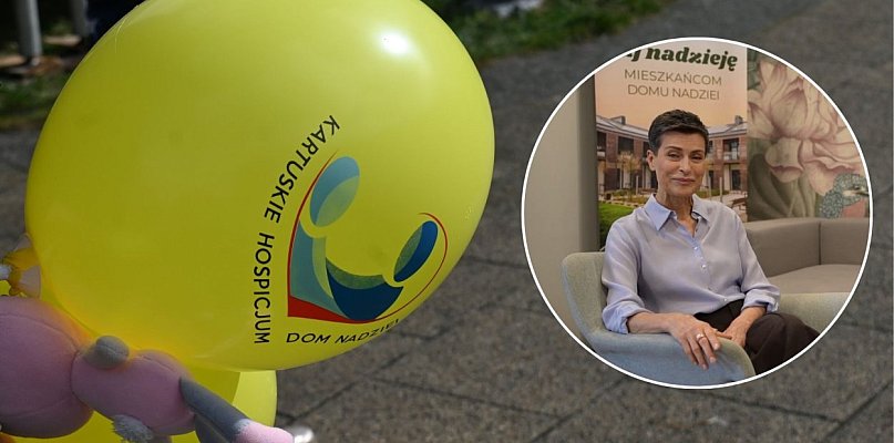 Kartuzy. Wkrótce Pola Nadziei. Do wsparcia hospicjum zachęca Danuta Stenka