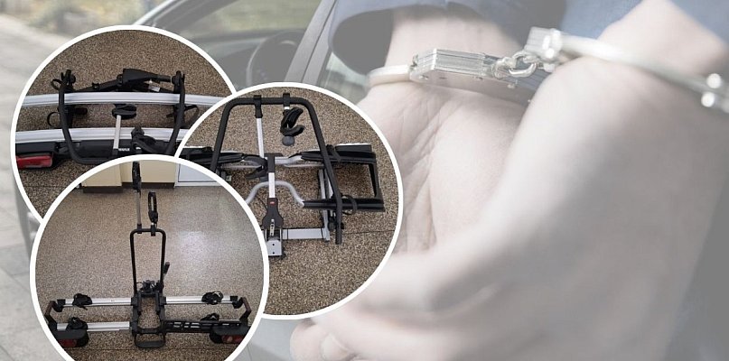 Kradł drogie bagażniki na rowery. Mieszkaniec gm. Żukowo zatrzymany