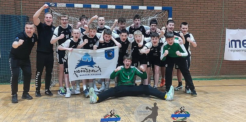 Szczypiorniści GKS Cartusii w finale Mistrzostw Polski Młodzików