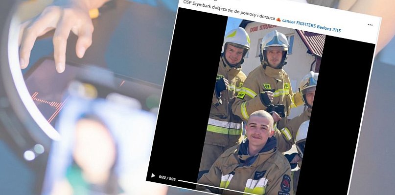 Zbiórka Łatwoganga trwa. Do akcji włączyli się druhowie z OSP w Szymbarku