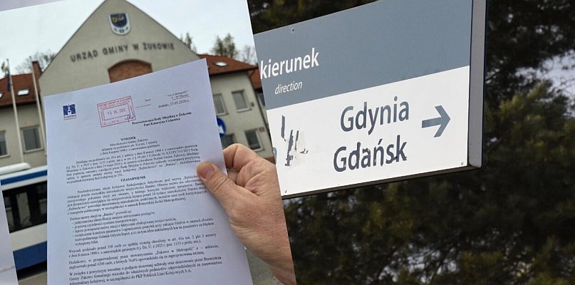 Jest wniosek o zmianę nazwy przystanku z "Rębiechowo" na "Banino"