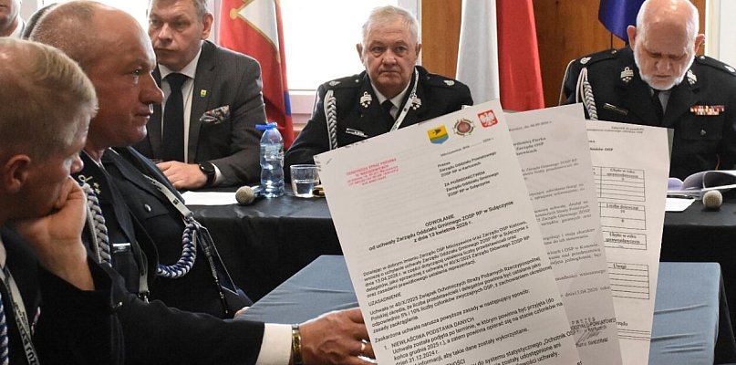 Dlaczego doszło do buntu strażaków w gm. Sulęczyno? Druhowie tłumaczą...