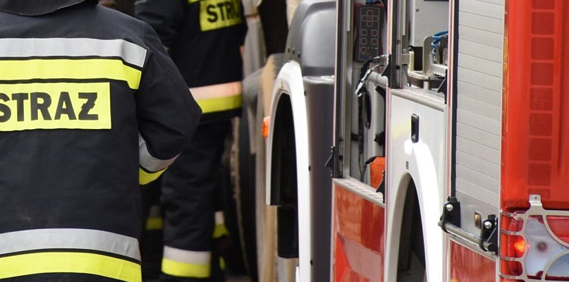 Żuromino. Osobówka uderzyła w drzewo. Jedna osoba poszkodowana