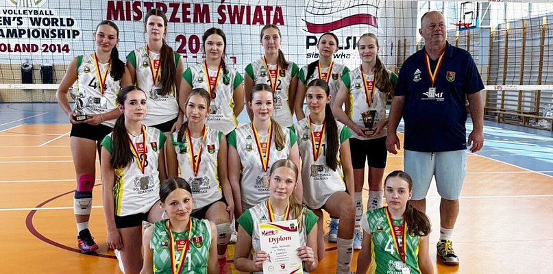 Siatkówka. Wieżyca 2011 Stężyca ze srebrem Ogólnopolskich Igrzysk Młodzieży