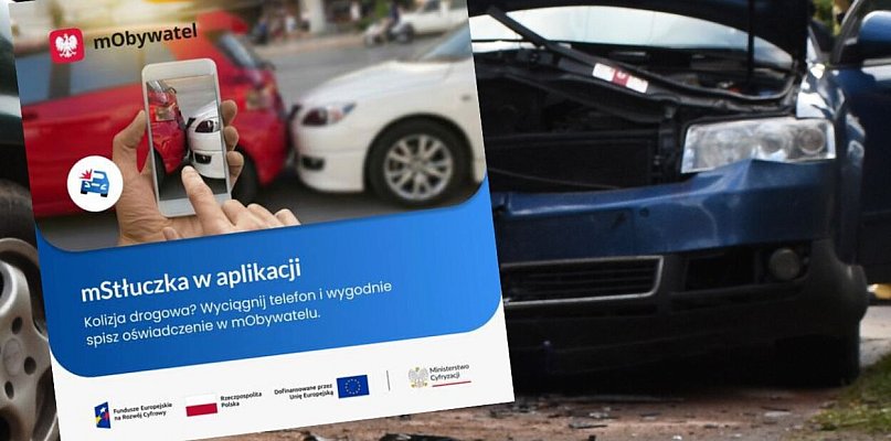 Po stłuczce nie trzeba wzywać policji. Jest specjalna aplikacja