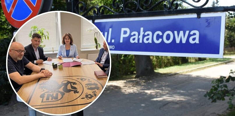 Małkowo. Jest umowa na budowę ciągu pieszo-rowerowego wzdłuż ul. Pałacowej