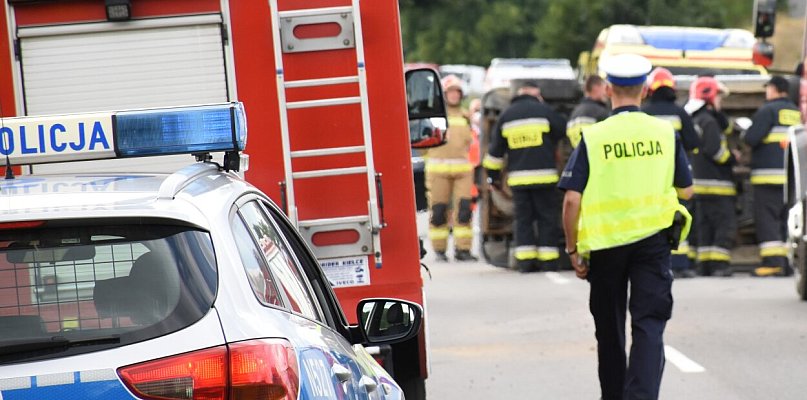 Borcz. Wypadek na drodze krajowej nr 20. Trzy osoby ranne