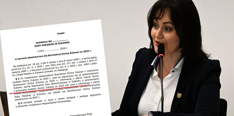Burmistrz Żukowa nie dostanie absolutorium? To będzie gorąca sesja