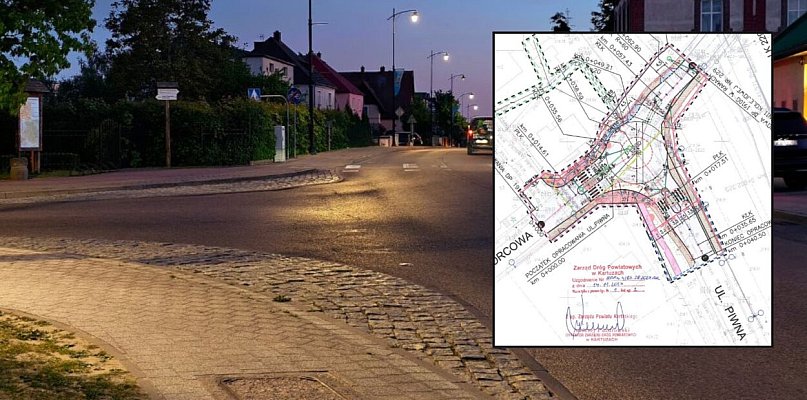 Sierakowice. Rondo na ul. Piwnej coraz bliżej. Znamy wykonawcę inwestycji