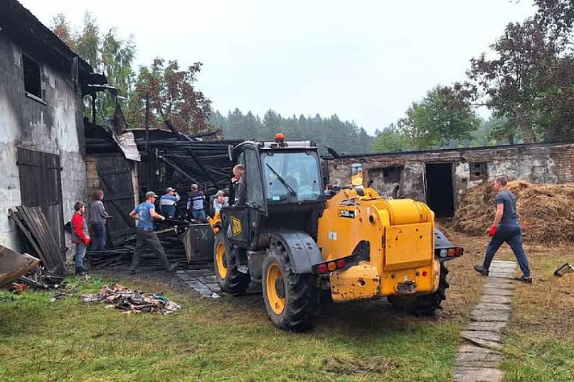 Akcja pomocy pogorzelcom z Garcza