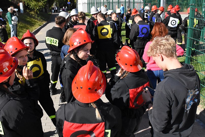 Powiatowe Zawody Sportowo-Pożarnicze w Chmielnie
