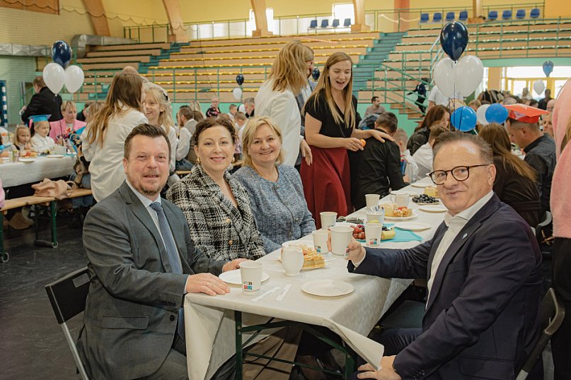 Ślubowanie pierwszoklasistów w Przodkowie
