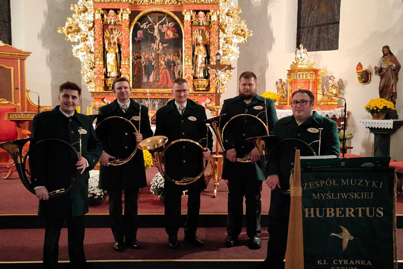 Goręczyno. Koncert muzyki myśliwskiej