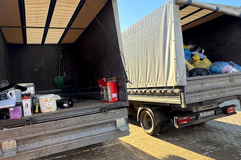 Mobilny PSZOK w gminie Stężyca