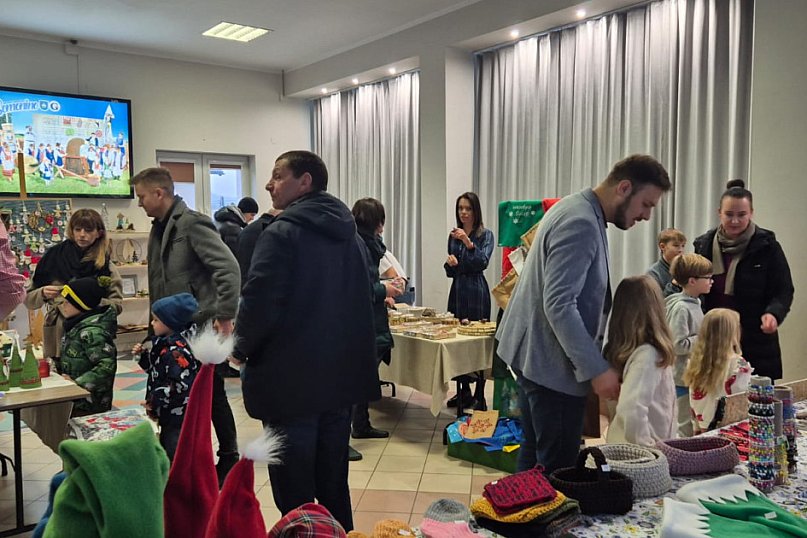 II Gminny Kiermasz Bożonarodzeniowy w Somoninie