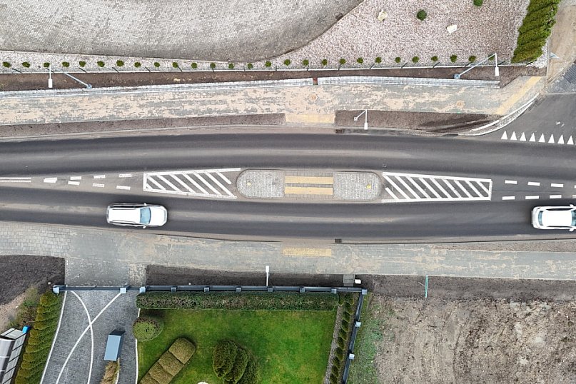 Wyremontowana droga wojewódzka w Załężu