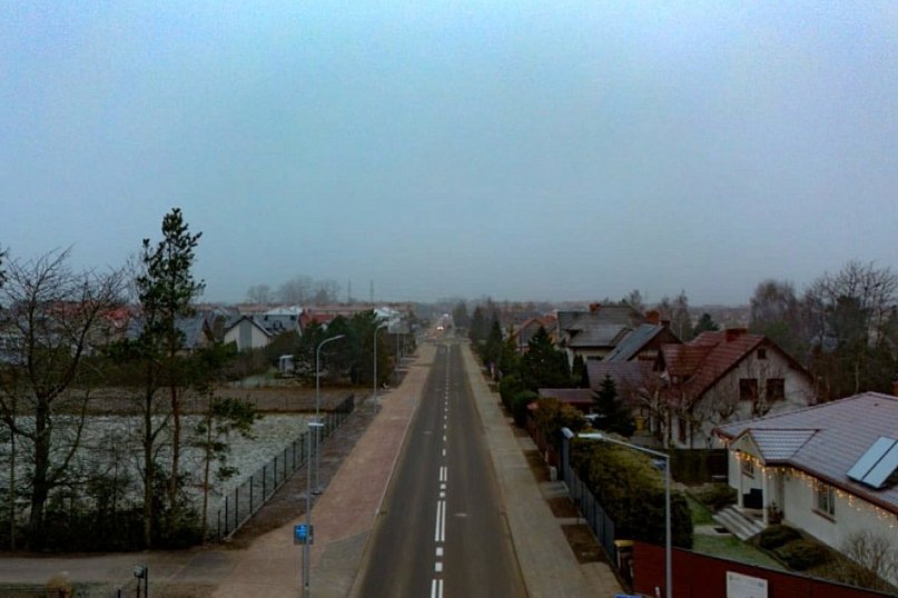 Ulica Pszenna w Baninie