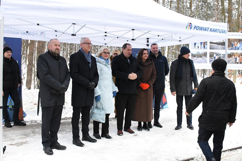Otwarcie drogi Borowo - Babi Dół