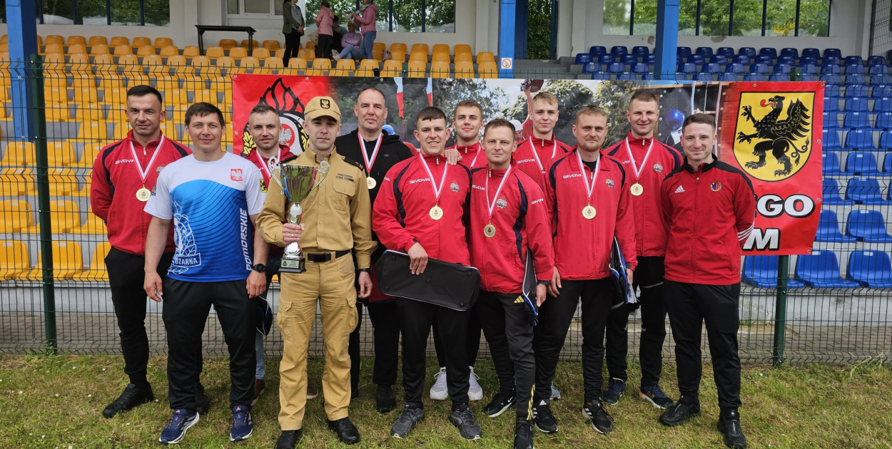 Strażacy z KP PSP Kartuzy najlepsi w Mistrzostwach Województwa 