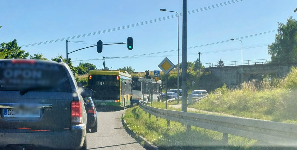 Utrudnienia na odcinku Żukowo - Borkowo