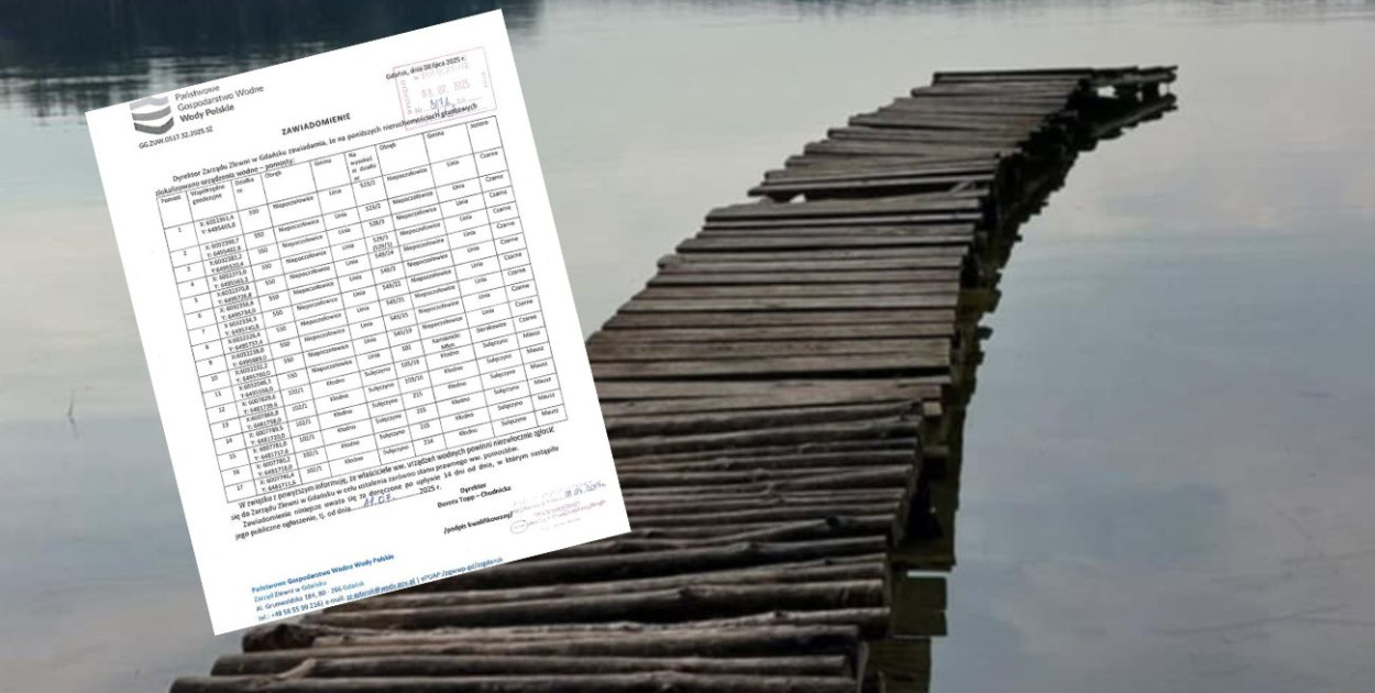 Pomosty nad jeziorami pod lupą Wód Polskich. Kto powinien się zgłosić?