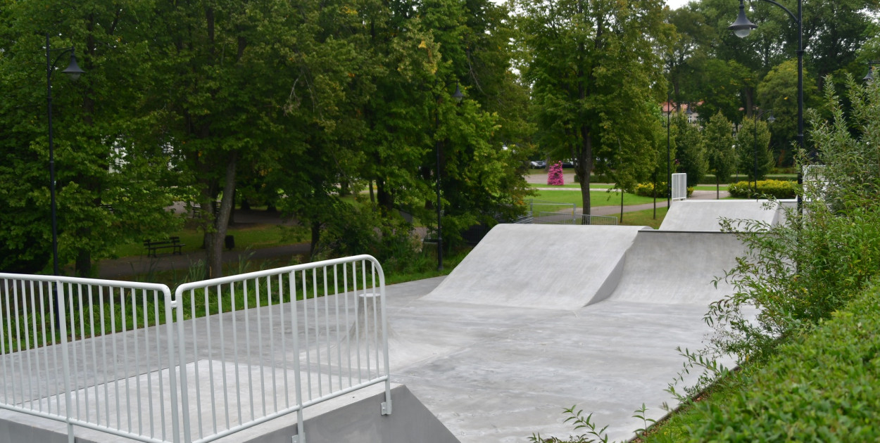 Kartuzy. Skatepark naprawiony. "Jest bezpieczny i gotowy do użytku"