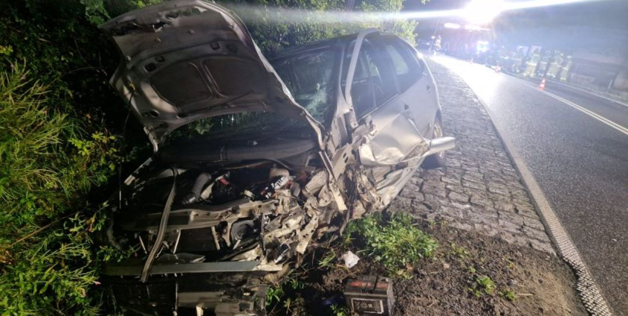 Pijany kierowca omal nie doprowadził do tragedii w Kobysewie