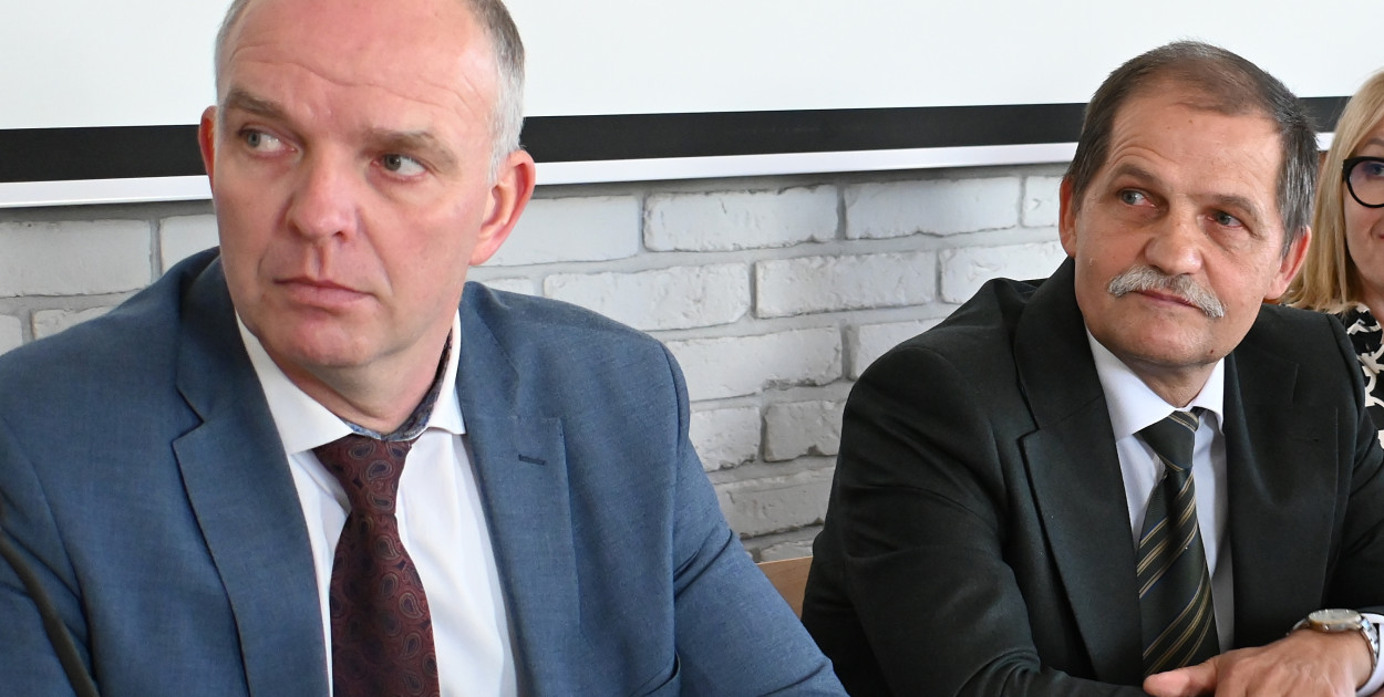 Andrzej Peta (z lewej) i Marian Kryszewski. fot. archiwum/M.Dz.