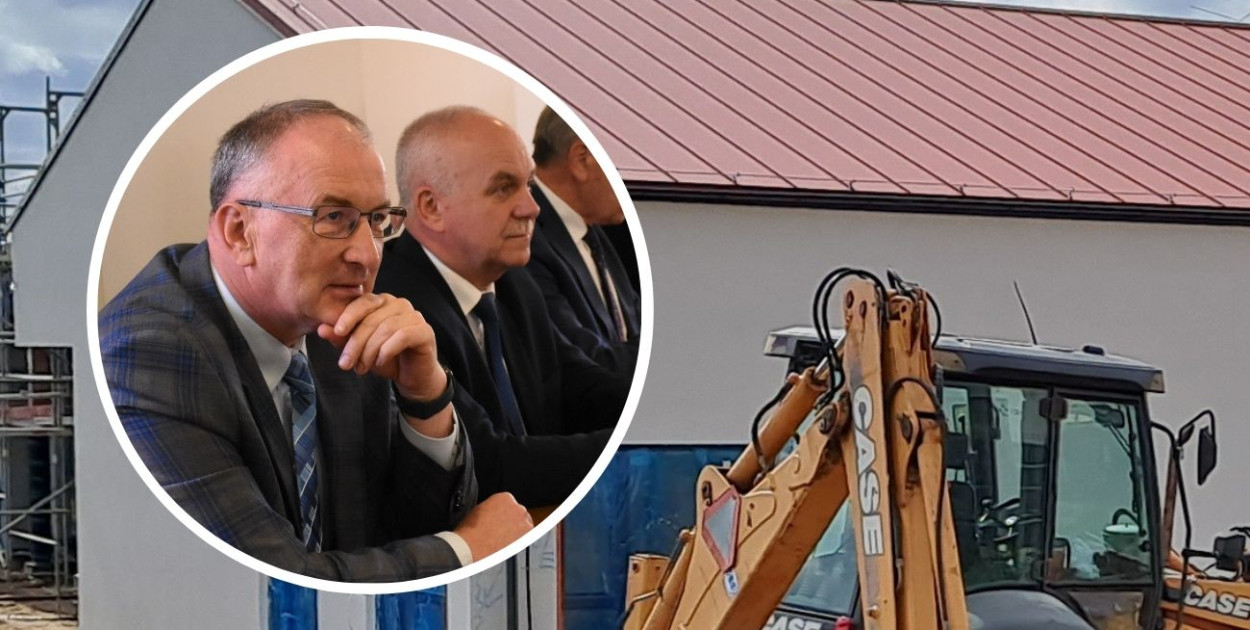 fot.kolaż.oprac.W.D./miniatura:Zbigniew Fularczyk, zastępca wójta gm. Sierakowice