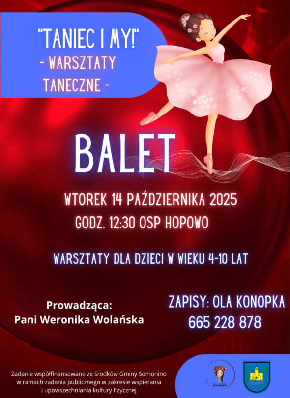 Warsztaty baletowe w Hopowie