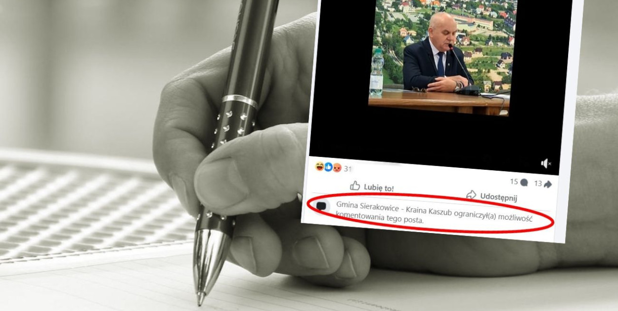 fot.kolaż.oprac.W.D./screen:FB/Sierakowice