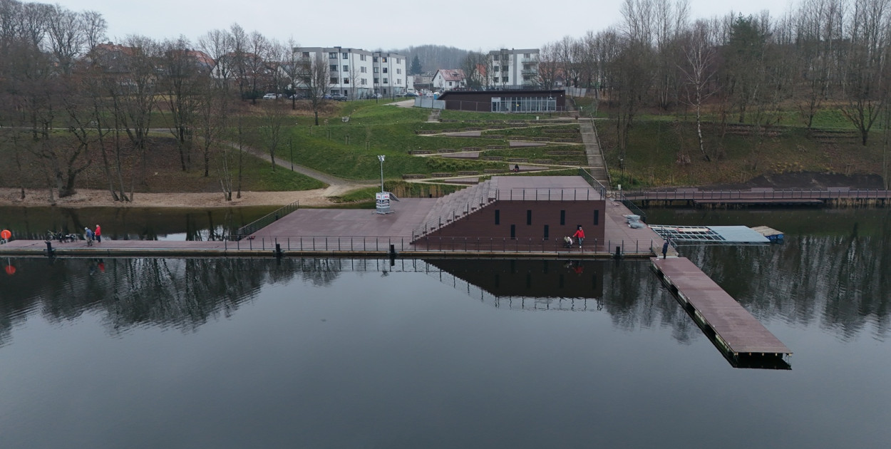 Kartuzy. Zakończono budowę kąpieliska nad Jez. Klasztornym Dużym