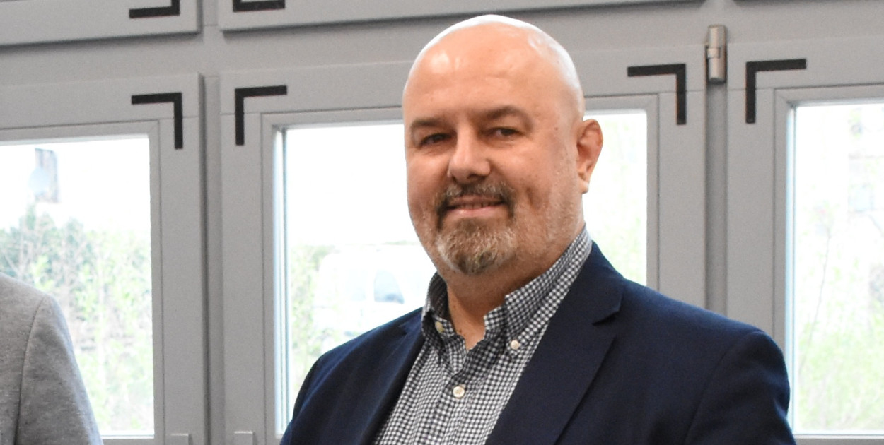 Tomasz Maszke, zastępca wójta gminy Chmielno. fot.archiwum/W.D.