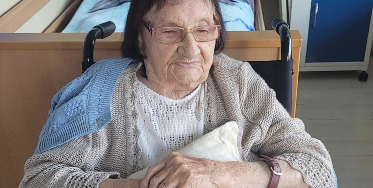 Pani Agnieszka, najstarsza mieszkanka gminy Żukowo ma 104 lata!