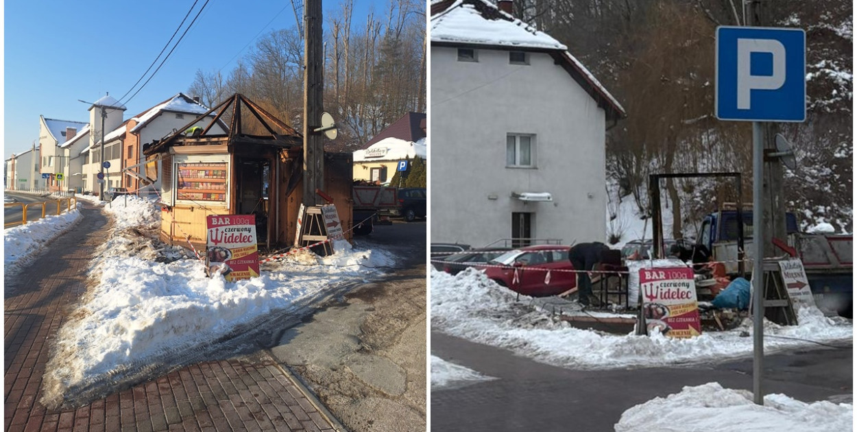 Żukowo. Obskurny kiosk znika z krajobrazu miasta