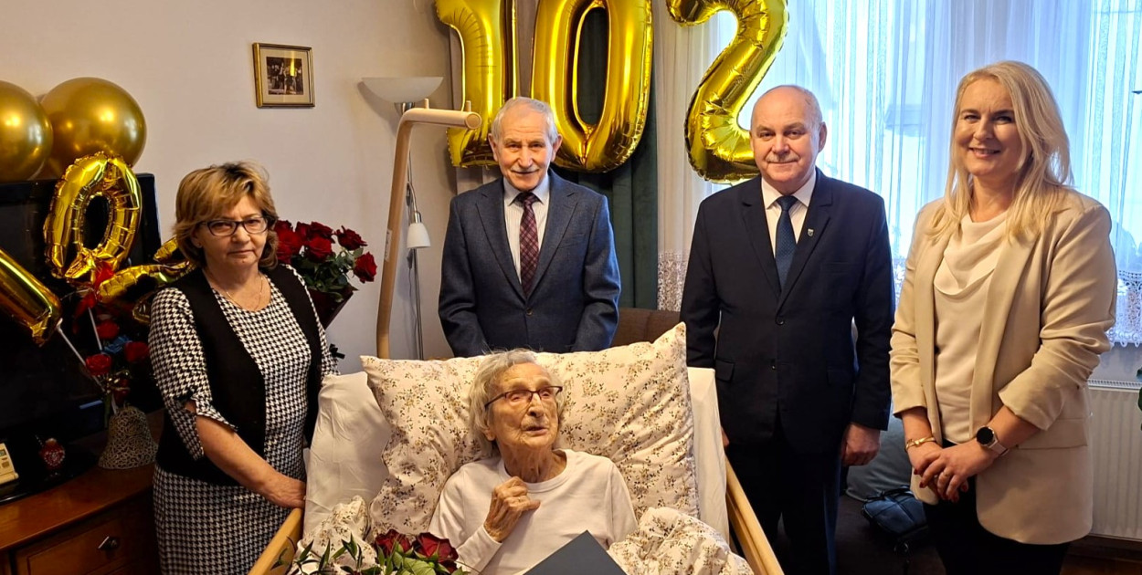 Sierakowice. Najstarsza mieszkanka gminy świętowała 102. urodziny