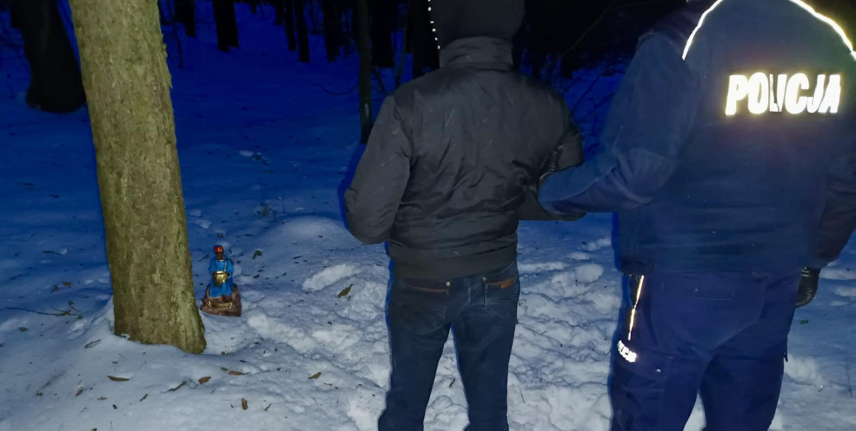 Somonino. Ukradł pieniądze z szopki bożonarodzeniowej i wydał na alkohol